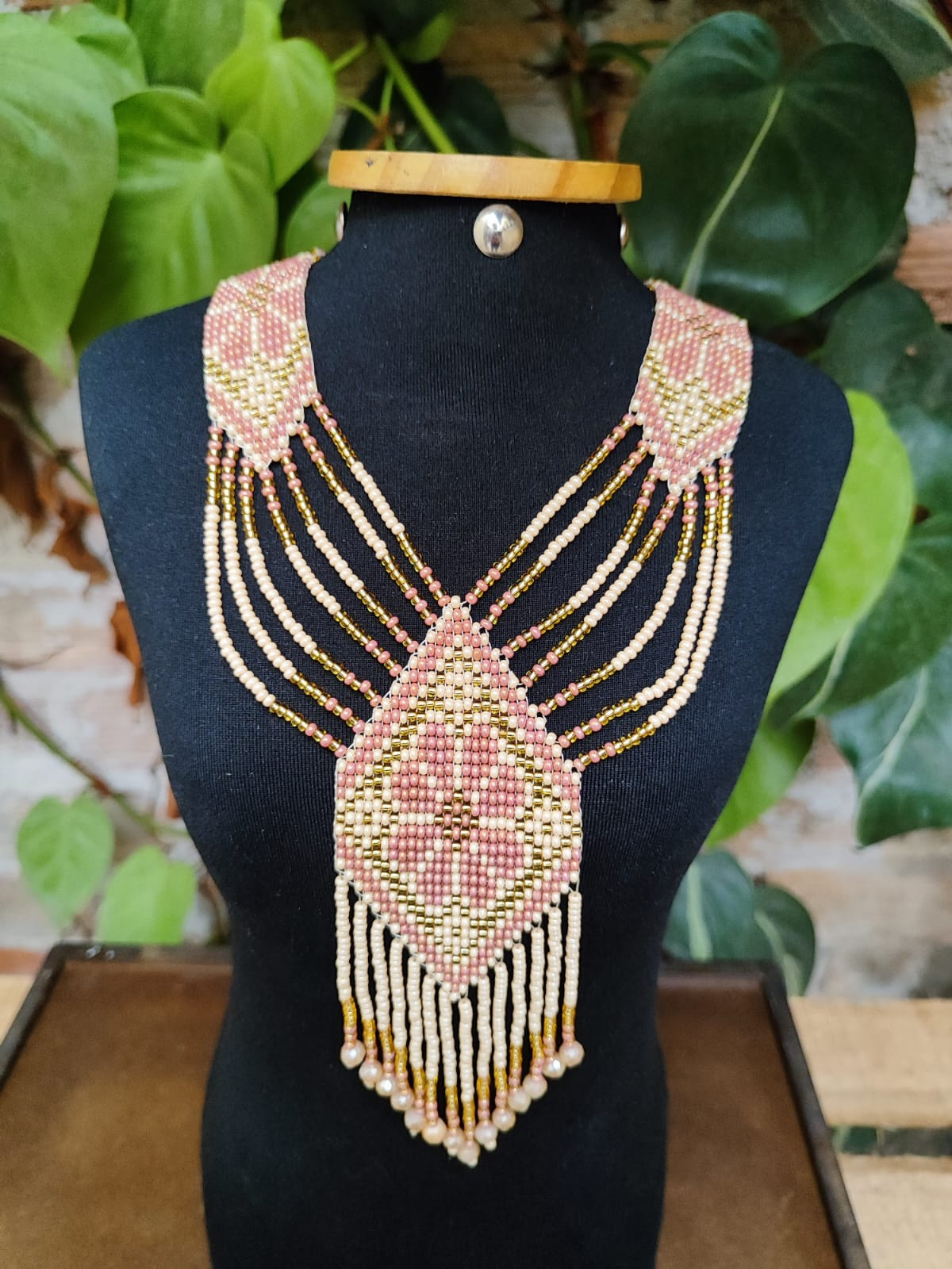 Colar Sunpatiens Rose Gold Longo